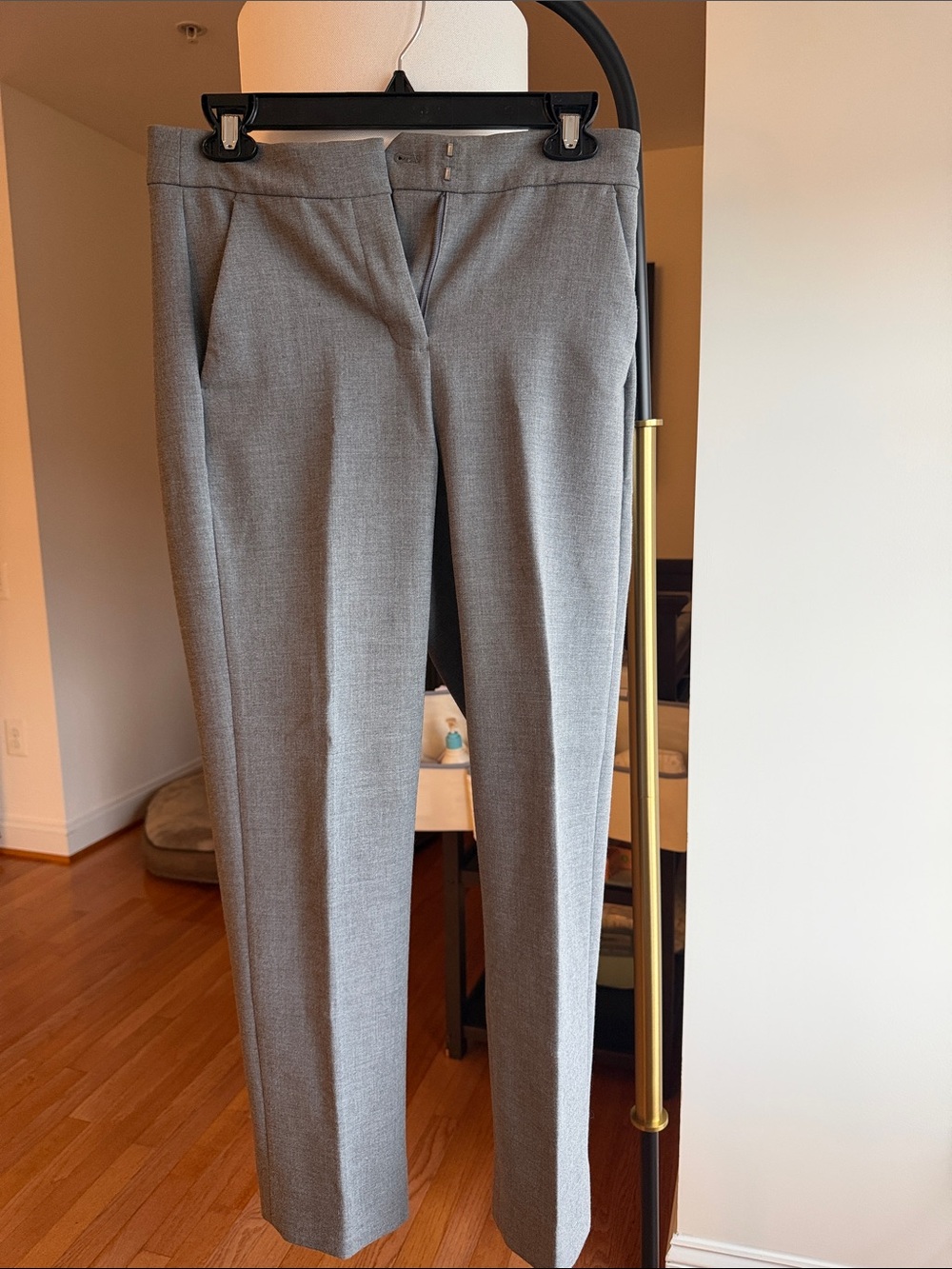 J Crew Kate 4 Season Gray Dress Pants